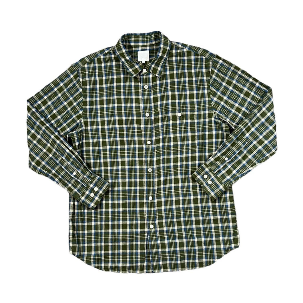 THE NORTH FACE TNF Classic Plaid Check Long Sleeve Cotton Shirt