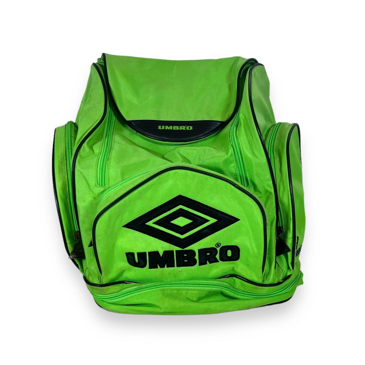 Umbro School Bag 90s Vintage UMBRO Embroidered Big Logo