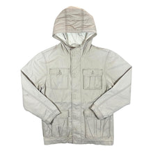 Load image into Gallery viewer, OLD NAVY Classic Beige Hooded Zip Windbreaker Parka Jacket