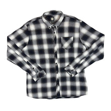 Load image into Gallery viewer, ELEMENT Skateboards Plaid Check Skater Long Sleeve Button-Up Flannel Shirt