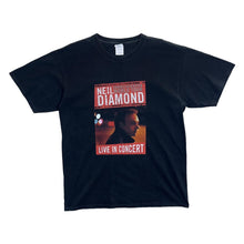 Load image into Gallery viewer, NEIL DIAMOND "World Tour 2008" Graphic Spellout Soft Pop Rock Music Band Tour T-Shirt