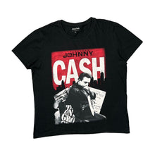 Load image into Gallery viewer, JOHNNY CASH Blues Country Rock Music Band Spellout Graphic T-Shirt
