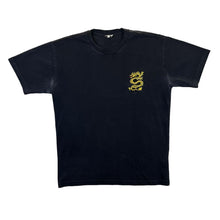 Load image into Gallery viewer, KENZO Paris Embroidered Dragon Crest Black Short Sleeve T-Shirt