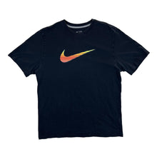 Load image into Gallery viewer, NIKE The Athletic Dept. Classic Big Swoosh Logo Graphic Black T-Shirt