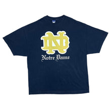 Load image into Gallery viewer, Vintage Champs Sport NOTRE DAME FIGHTING IRISH College Logo Spellout Graphic T-Shirt