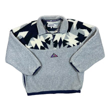 Load image into Gallery viewer, Vintage 90's AESSE Technical Equipment Crazy Patterned 1/4 Zip Fleece Sweatshirt