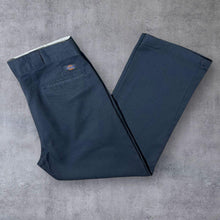 Load image into Gallery viewer, Dickies Classic Skater Workwear Grey-Blue Straight Leg Chino Trousers