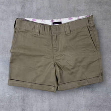 Load image into Gallery viewer, Dickies "Earth Music & Ecology" Brown Turn-Up Safari Shorts