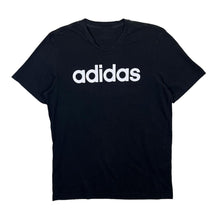 Load image into Gallery viewer, ADIDAS Classic Big Spellout Graphic Short Sleeve Black T-Shirt