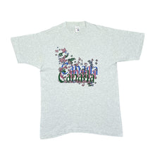 Load image into Gallery viewer, Vintage 90's CANADA Autumnal Leaves Floral Souvenir Spellout Graphic Single Stitch T-Shirt