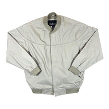 Load image into Gallery viewer, Vintage WINDBREAKER Classic Beige Zip Windbreaker Bomber Jacket
