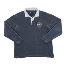 Load image into Gallery viewer, Cotton Traders SIX NATIONS RUGBY Embroidered Logo Long Sleeve Polo Shirt