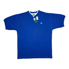 Load image into Gallery viewer, Deadstock Vintage FRED PERRY Classic Embroidered Mini Laurel Logo V-Neck Ringer T-Shirt