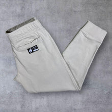 Load image into Gallery viewer, Superdry Classic Cream Zip Pocket Drawstring Waist Cuffed Sweatpants Joggers