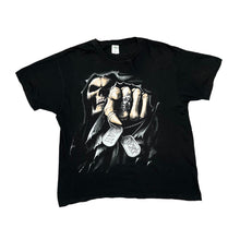 Load image into Gallery viewer, Keya YOU'RE NEXT Gothic Fantasy Grim Reaper Spellout Graphic T-Shirt