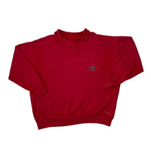 Load image into Gallery viewer, Vintage 90’s DASH Embroidered Pocket Motif Collared Sweatshirt