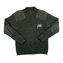 Load image into Gallery viewer, Vintage DEBEN COUNTRY CLOTHING Embroidered Pheasant Acrylic Wool 1/4 Zip Knit Sweater Jumper