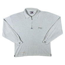 Load image into Gallery viewer, Vintage 90's Billy Dean Embroidered Mini Logo Grey 1/4 Zip Sweatshirt Top