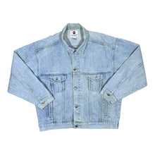 Load image into Gallery viewer, Vintage PEPSI Made In Taiwan Classic Blue Denim Trucker Jacket