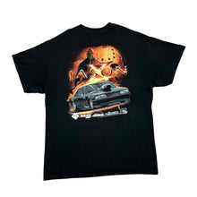 Load image into Gallery viewer, JASON X "Small Block N/T" Horror Movie Motorsports Grudge Drag Racing Graphic T-Shirt