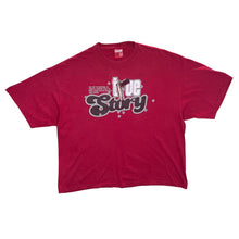 Load image into Gallery viewer, Early 00's ERIK TRUE "True Story" Y2K Hip Hop Spellout Graphic Red T-Shirt