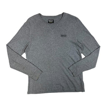Load image into Gallery viewer, BARBOUR INTERNATIONAL Classic Mini Logo Graphic Grey Long Sleeve T-Shirt