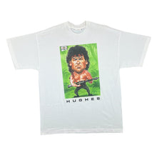 Load image into Gallery viewer, Vintage 90's Screen Stars MARK HUGHES "As Rambo" Football Caricature Graphic Single Stitch T-Shirt