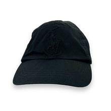 Load image into Gallery viewer, POLO RALPH LAUREN Embroidered Big Pony Logo Black Leather Strap Baseball Cap