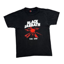 Load image into Gallery viewer, In The Dark BLACK SABBATH "The End" Graphic Spellout Heavy Metal Hard Rock Band T-Shirt