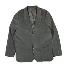 Load image into Gallery viewer, Early 00's EDDIE BAUER Classic Grey Micro Corduroy Cord Button Blazer Jacket