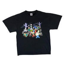 Load image into Gallery viewer, Delta THE SIMPSONS Treehouse Of Horror TV Show Character Graphic Black T-Shirt