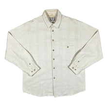 Load image into Gallery viewer, Vintage 90's TOM TAILOR "Basic Clothes" Cream Patterned Long Sleeve Flannel Shirt