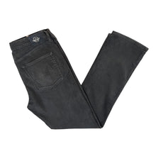 Load image into Gallery viewer, DOCKERS "Straight Fit" Classic Dark Grey Corduroy Cord Straight Leg Trousers