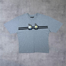 Load image into Gallery viewer, Vintage BHS (1999) The Simpsons "Like Father Like Son" TV Show Graphic Grey T-Shirt
