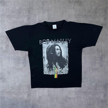 Load image into Gallery viewer, Bob Marley “Rastaman Vibration” Reggae Rasta Music Tribute Graphic T-Shirt