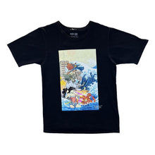 Load image into Gallery viewer, Champion DC Comics JUSTICE LEAGUE x SHOE PALACE Superhero Comic Book Graphic Black T-Shirt