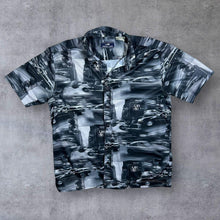 Load image into Gallery viewer, Early 00's Version Club Busy City Traffic Taxi All-Over Print Short Sleeve Shirt