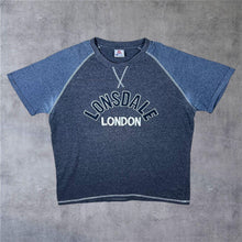 Load image into Gallery viewer, Lonsdale London Embroidered Big Spellout Raglan Short Sleeve Cotton T-Shirt