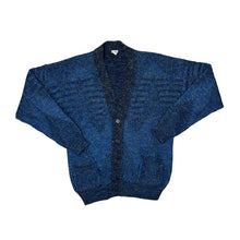 Load image into Gallery viewer, Vintage 90's PACO CALVARI Grandad Patterned Button Knit Cardigan Sweater Jumper