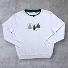 Load image into Gallery viewer, Vintage Hasting & Smith Embroidered Christmas Tree Festive Diamante Sweatshirt