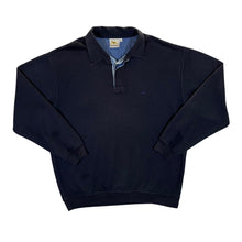 Load image into Gallery viewer, Vintage CAMEL COLLECTION Classic Mini Logo Navy Blue Collared Sweatshirt