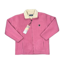 Load image into Gallery viewer, Deadstock Early 00's PUFFA "Windproof" Sherpa Teddy Bear Fleece Lined Full Zip Fleece Sweatshirt