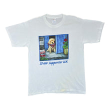 Load image into Gallery viewer, IFAW SUPPORTERS UK (2004) Labrador Puppy Dog Animal Charity Graphic T-Shirt