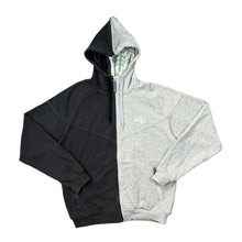 Load image into Gallery viewer, NIKE AIR Classic Split Colour Embroidered Mini Logo Zip Hoodie