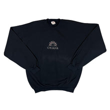Load image into Gallery viewer, Vintage Hossacks ORIANA Diamante Souvenir Spellout Graphic Crewneck Sweatshirt