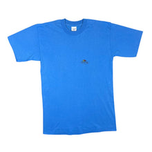 Load image into Gallery viewer, Vintage FRUIT OF THE LOOM Classic Mini Logo Graphic Blue Single Stitch T-Shirt