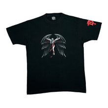 Load image into Gallery viewer, SPIRAL DIRECT Gothic Fantasy Fallen Angel Winged Cross Graphic T-Shirt