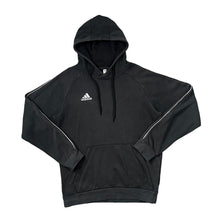 Load image into Gallery viewer, ADIDAS Classic Embroidered Mini Logo Black Pullover Hoodie