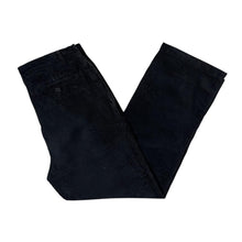 Load image into Gallery viewer, NAUTICA Classic Black Cotton Corduroy Cord Straight Leg Trousers