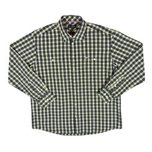 Load image into Gallery viewer, PAUL SMITH Black Yellow Plaid Check Cotton Long Sleeve Shirt